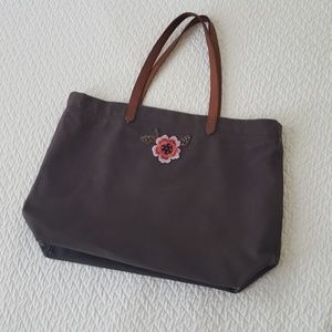 Madewell Canvas Transport Tote in Navy